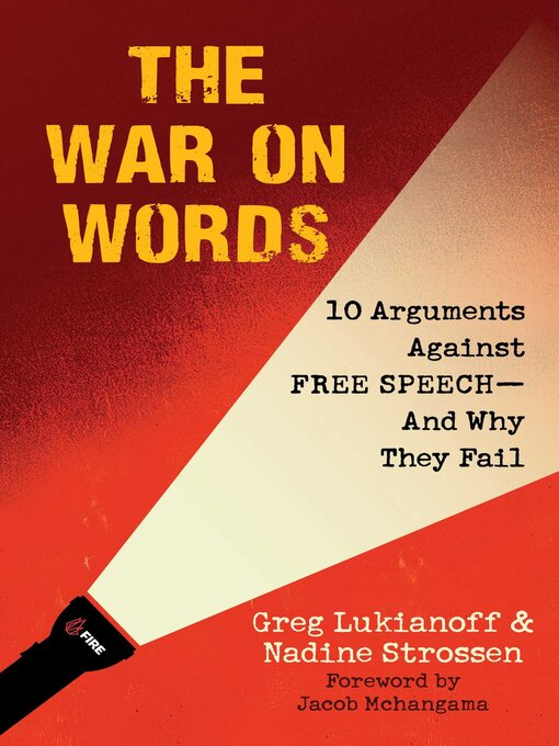 Title details for The War On Words by Greg Lukianoff - Wait list